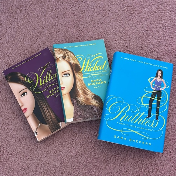 Other - Sara shepard pretty little liar series books: Ruthless, Killer, and Wicked